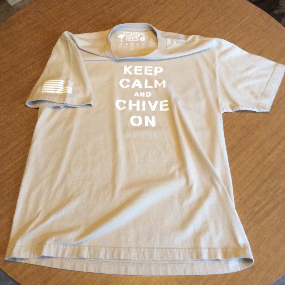 Men’s Chive T-shirt. Military edition.